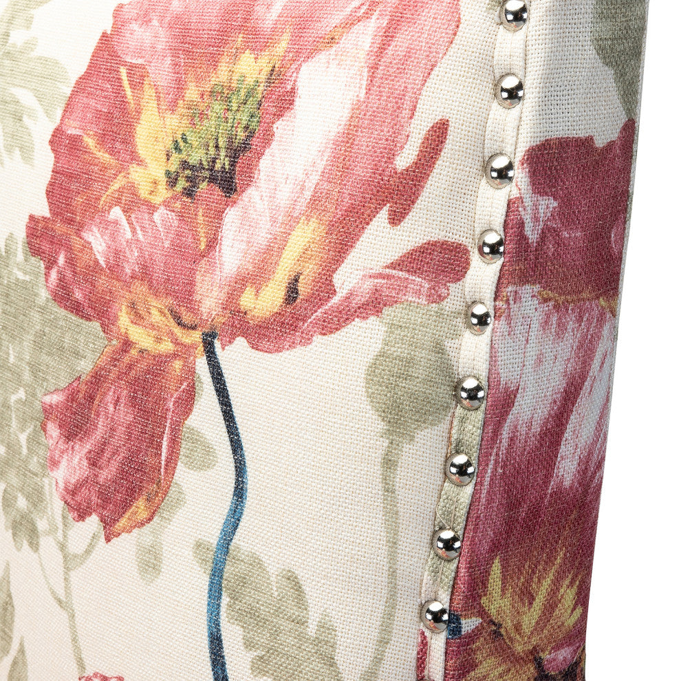 Herrera Classic Armchair With Pattern, Pink Floral