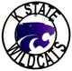 Kansas St. Wildcats Wrought Iron Wall Decor, 18"