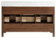 WK2428-60D-EB-W Vanity With Mirror, Sconce and Faucet Included