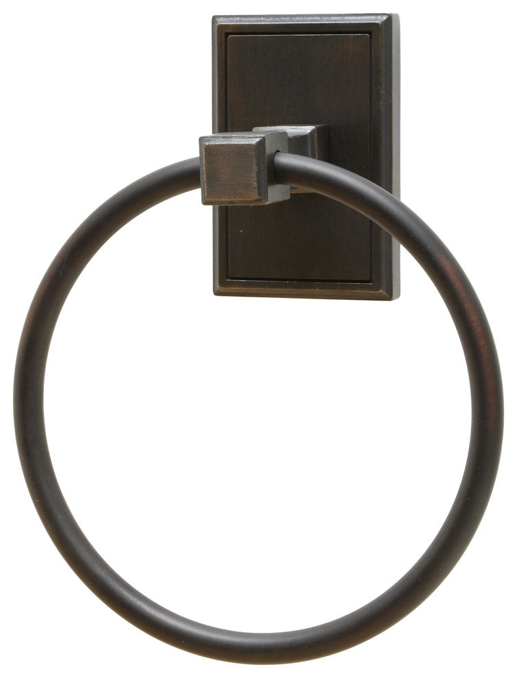 Hamilton Towel Ring, Venetian Bronze