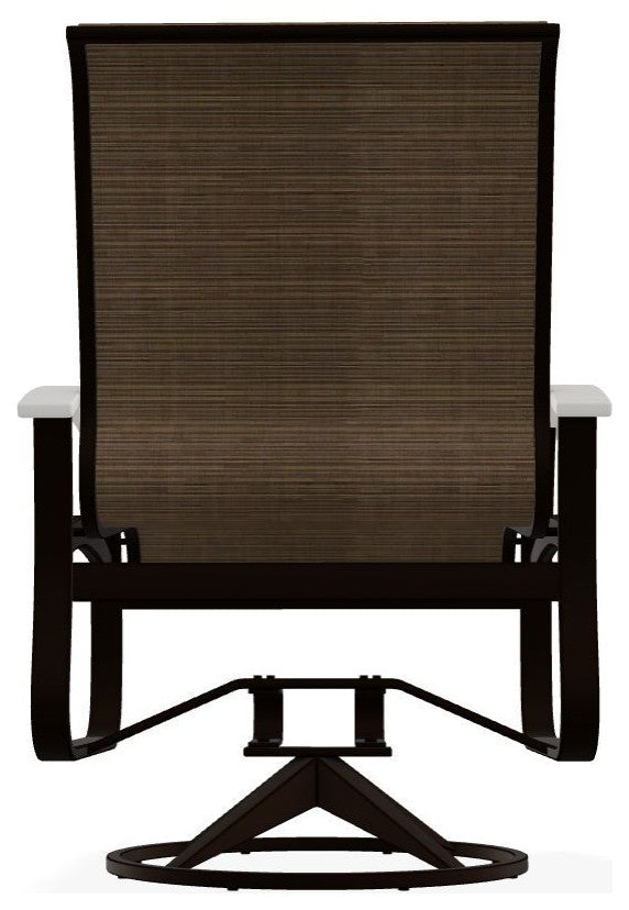 Belle Isle Sling Outdoor Swivel Rocker, Breeze/Kona