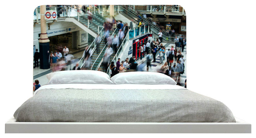 "Train Station" Headboard