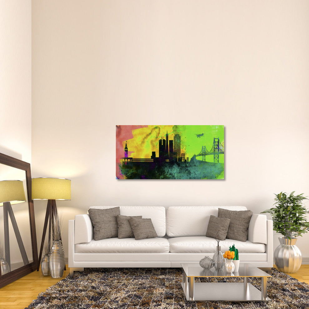 "San Francisco City Skyline" Fine Art Print
