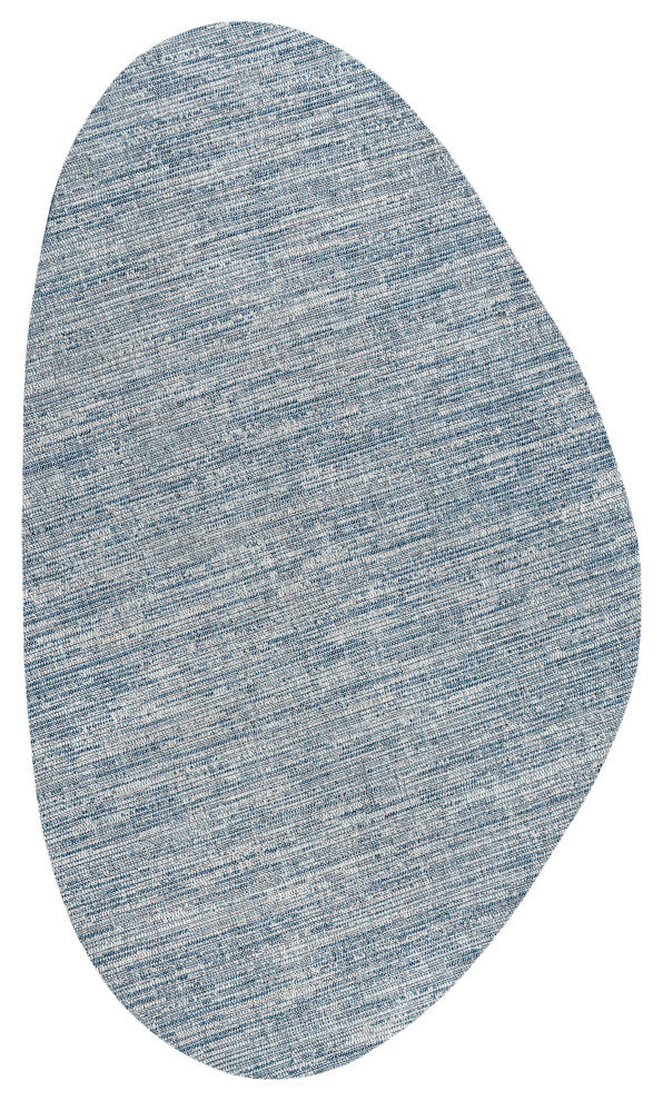 Callan Modern Rustic Abstract Indoor/Outdoor Shaped Area Rug