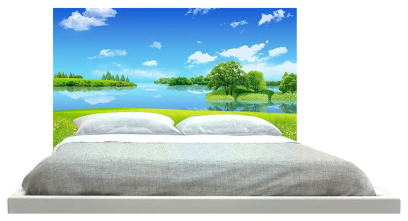 "Water Scene" Headboard