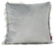 GDF Studio Laraine Furry Glam Dark and Streak Faux Fur Throw Pillows, Set of 2