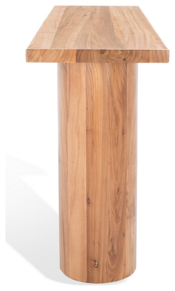 Safavieh Couture Sanchez Elm Wood Console Table Natural