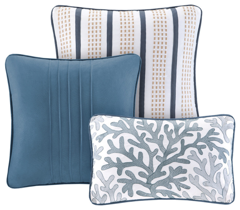 Madison Park Printed 7-Piece Comforter Set, Twin/Twin Xl, Coverlet Set