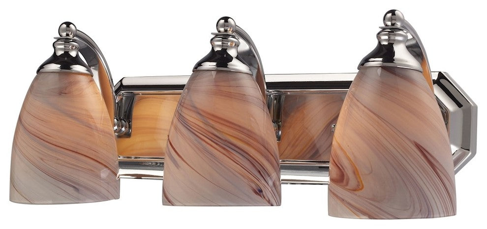 ELK Lighting Bath And Spa 3-Light Vanity Light - 570-3C-CR