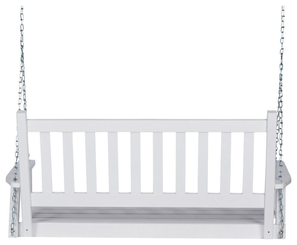 Maine Porch Swing, White