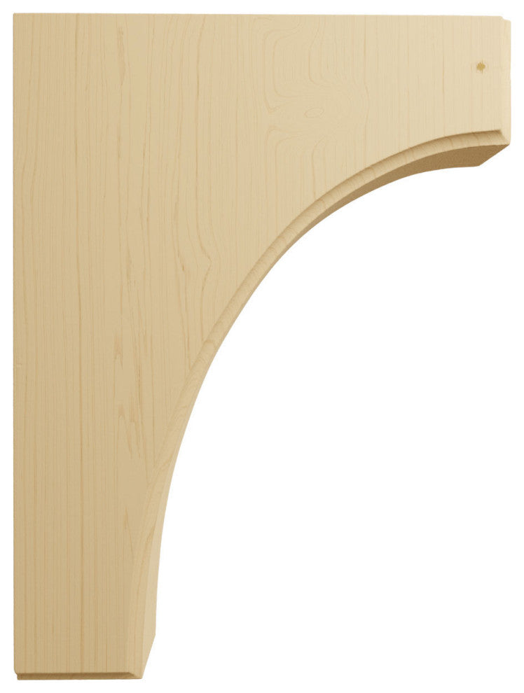 1 3/4"W x 6"D x 8"H Clarksville Bracket, Alder