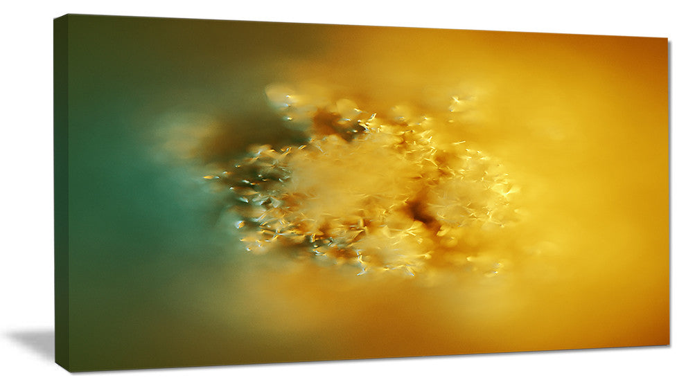 3D Prickly Digital Illustration, Abstract Canvas Art Print, 32"x16"