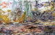 Claude Oscar Monet WaterLilies (Left Half) Premium Canvas Print