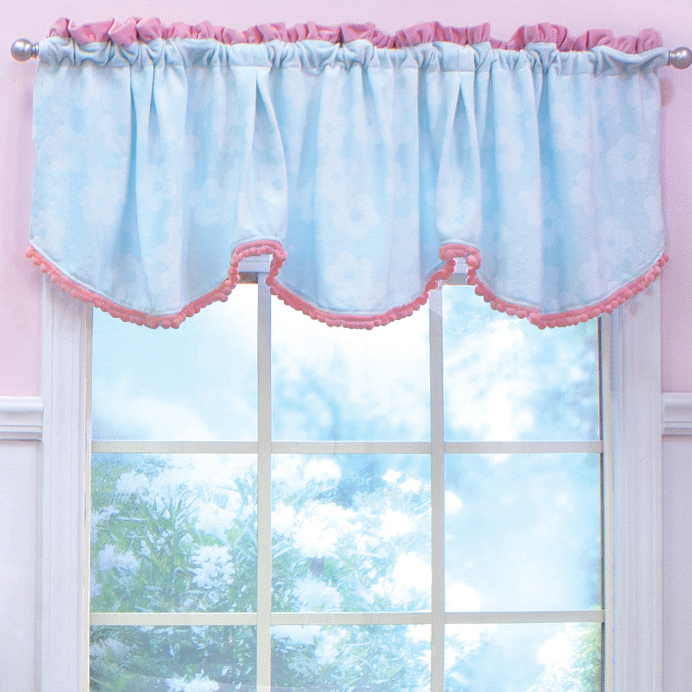 Imagination Wings Nursery Window Valance