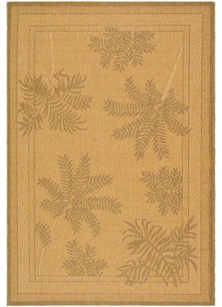 Safavieh Courtyard cy6683-39 Natural, Gold Area Rug, 4'0" X 5'7"
