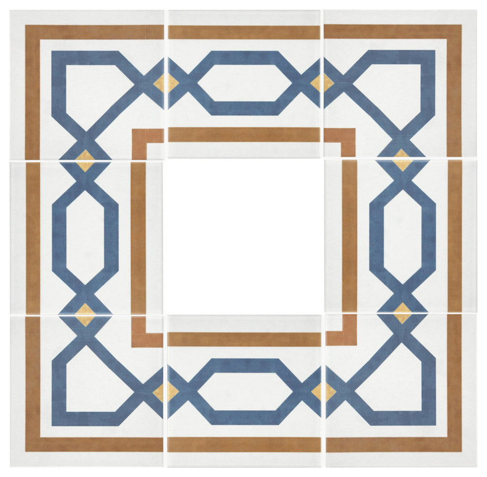 Revival Ceramic Floor and Wall Tile, Frame