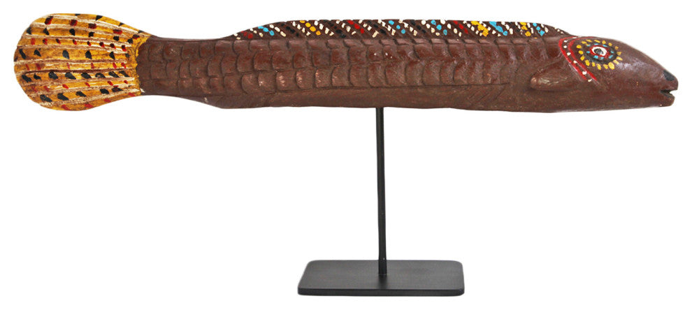 Bozo Mali Fish Puppet