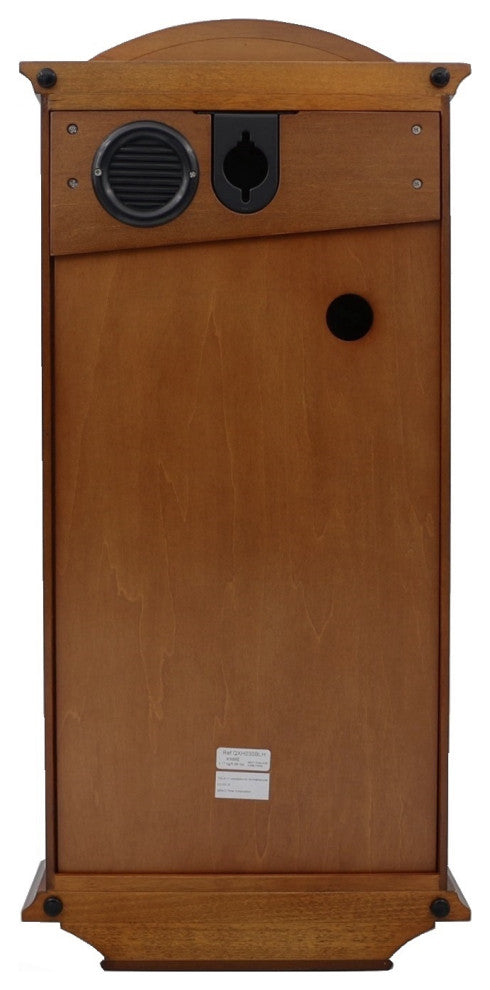 Seiko Clocks, Arched Wall Clockwith Pendulum and Dual Chimes