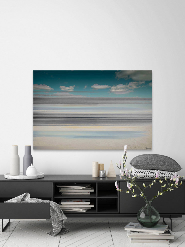 "Cloudy Day" Print on Canvas, 60"x40"