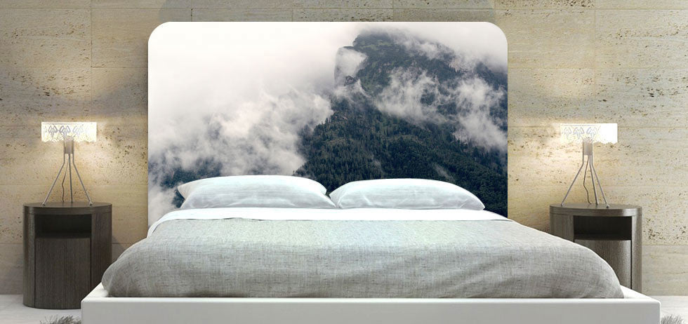 "Clouds In The Forest" Headboard