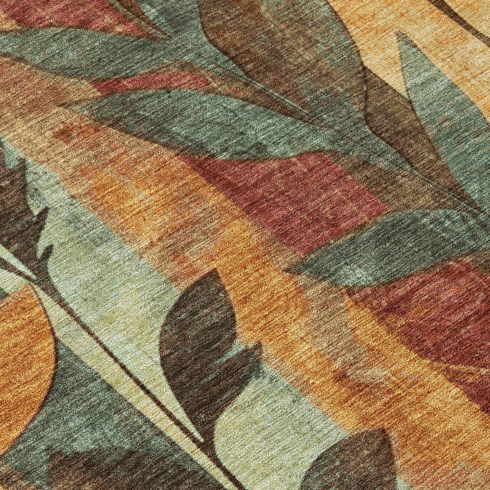 Machine Washable Indoor/Outdoor Chantille ACN1871 Wheat 8' x 10' Rug