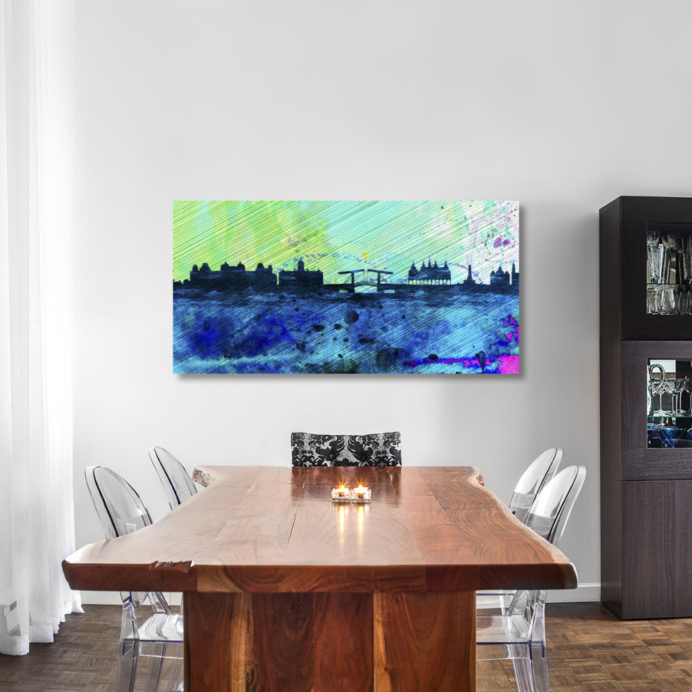 "Amsterdam City Skyline" Fine Art Print