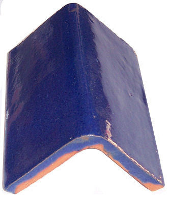 5 pcs Cobalt Blue Talavera Clay V-Cap