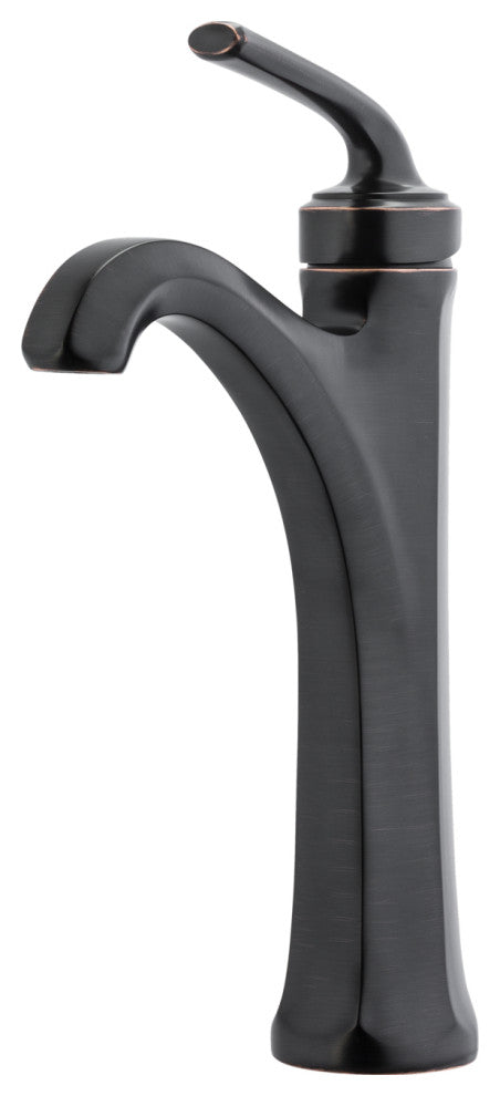 Arterra Single Control Vessel Bathroom Faucet, Tuscan Bronze