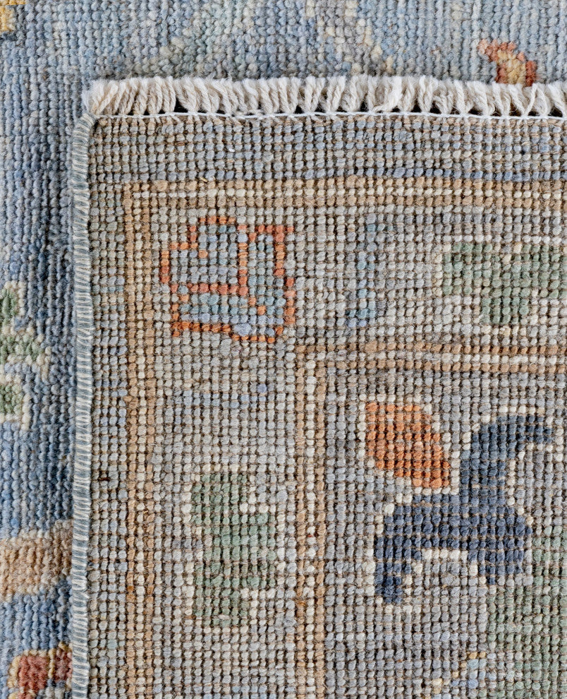 Oushak One-of-a-Kind Hand-Knotted Area Rug Gray, 8'1" x 10'3"