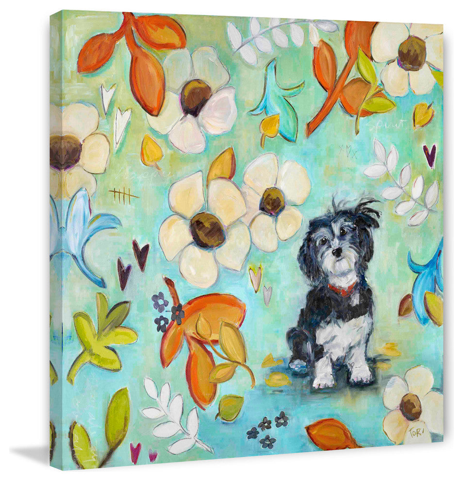 "Izze" Painting Print on Canvas by Tori Campisi