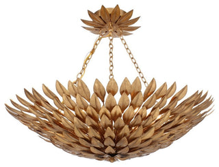 Crystorama Broche 6-Light Ceiling Mount