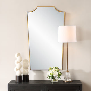 Uttermost Demure Antique Gold Mirror