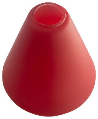 Inari Silk Martini Pendant Glass Shade, Red