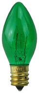 Incandescent C7 Christmas Replacement Bulbs, Set of 25