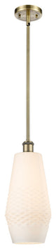 Innovations 516-1S-AB-G681-7-LED 1-Light Mini Pendant, Antique Brass