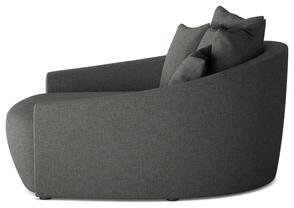 Chloe Media Lounger-Gibson Smoke
