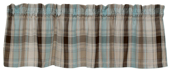 Saturday Knight Cooper 58x13 Valance, Blue