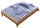 Travelux Hotel Camping Airbed Travel Sheet Set, Carrying Bag, Blue, Twin