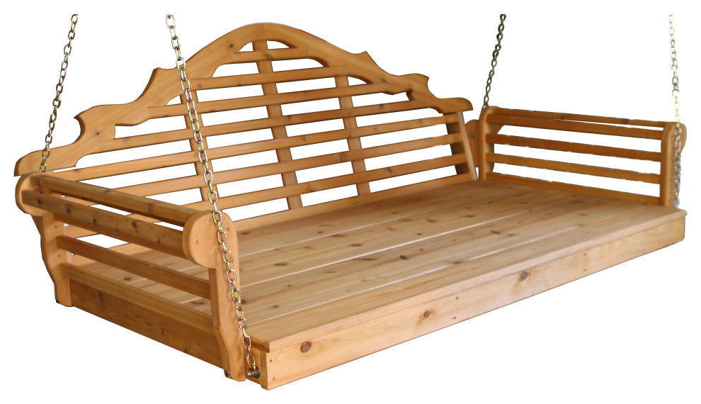 Pine Marlboro Swingbed, Natural Stain, 75 Inch