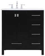 Elegant Lighting VF18832 Irene 32" - Black