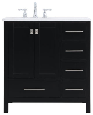 Elegant Lighting VF18832 Irene 32" - Black