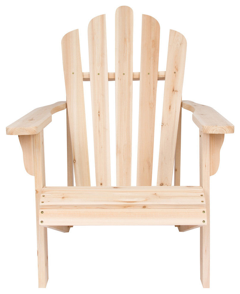 Westport Adirondack Chair, Natural