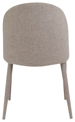 Burton Fabric Dining Chair Light Gray, Set of 2