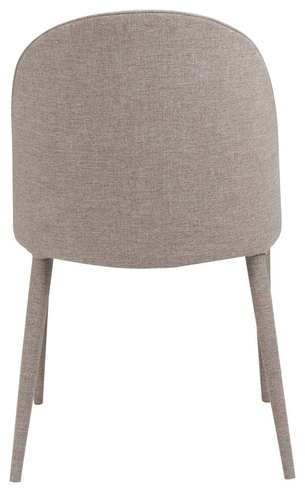 Burton Fabric Dining Chair Light Gray, Set of 2