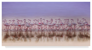 Ahmed Thabet 'Comrades In Color' Canvas Art, 24"x12"