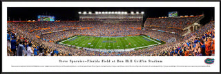 Florida Gators Football, 50 Yard Line, Standard Frame