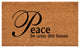 Calloway Mills Peace Doormat, 36x72