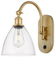 Innovations 518-1W-SG-GBD-752 1 Light 8" Sconce, Satin Gold