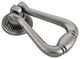 Utopia Alley Soffi Ring Cabinet Pull, 2", Antique Brass, Pewter, 25 Pack