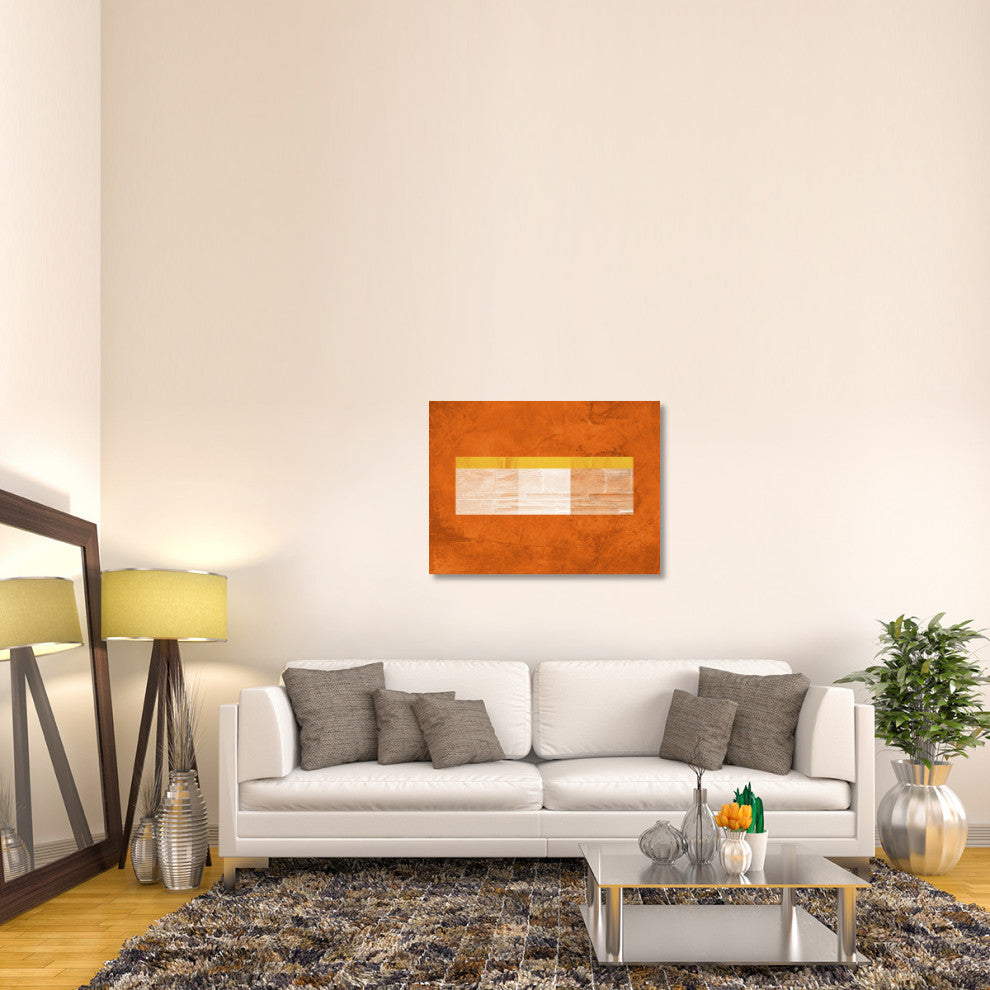 "Orange Paper 3" Fine Art Print